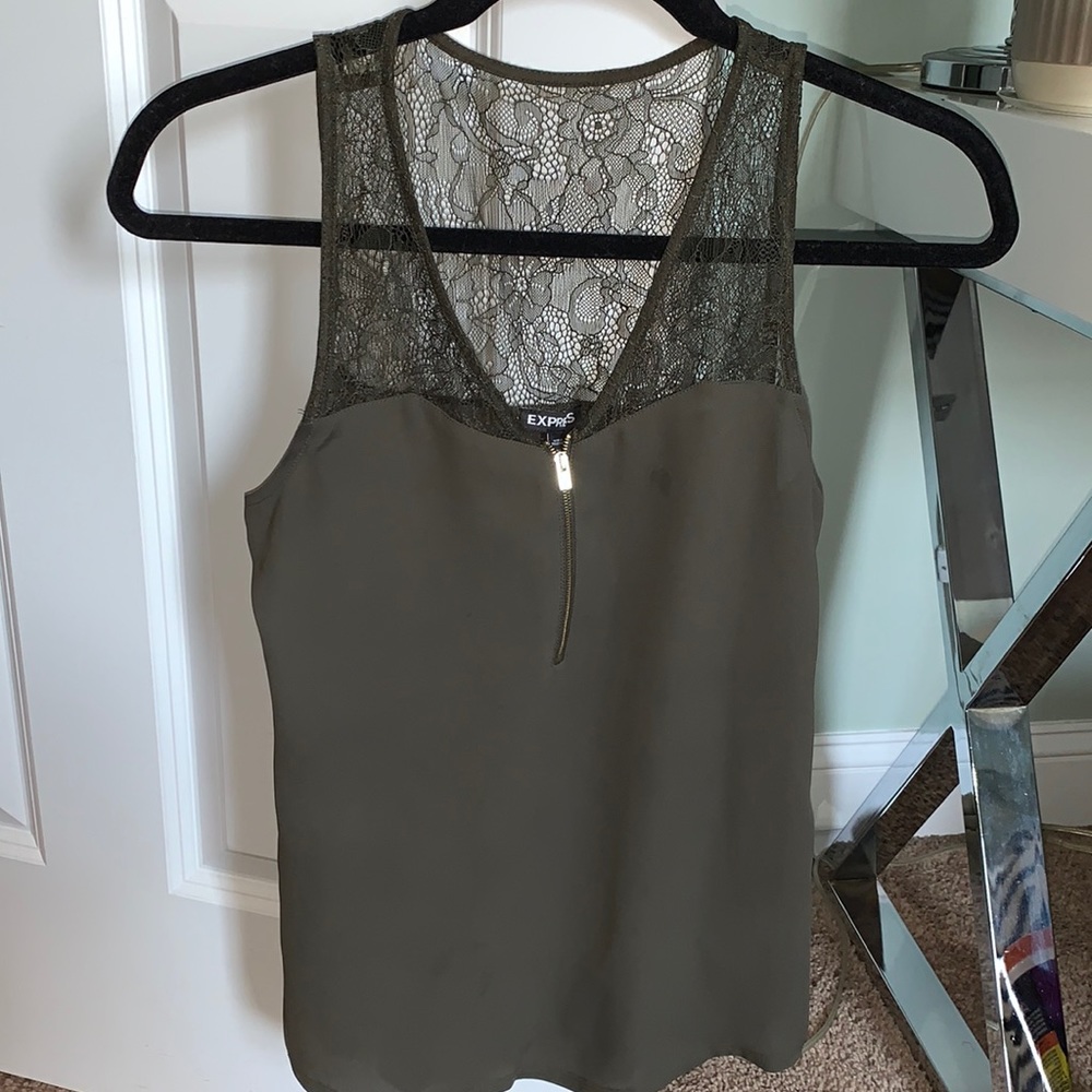 Express Green Blouse